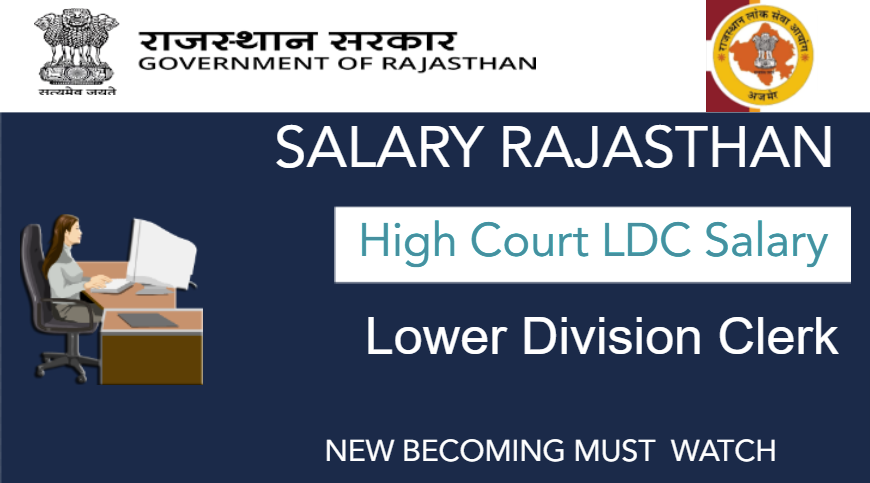 A pillar of the justice system, the LDC, ensuring the smooth functioning of the Rajasthan High Court.