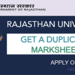 Seeking assistance at the Rajasthan University help desk.