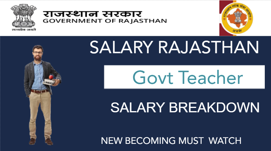 A beacon of knowledge, a government teacher shaping young minds in Rajasthan.